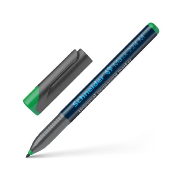 Schneider Maxx 224 М 0.1mm Перманентен маркер, зелен
